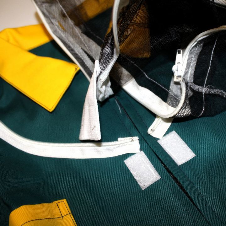 Bunda včelařská, zelená, vel. - CZ vel:. 52-60