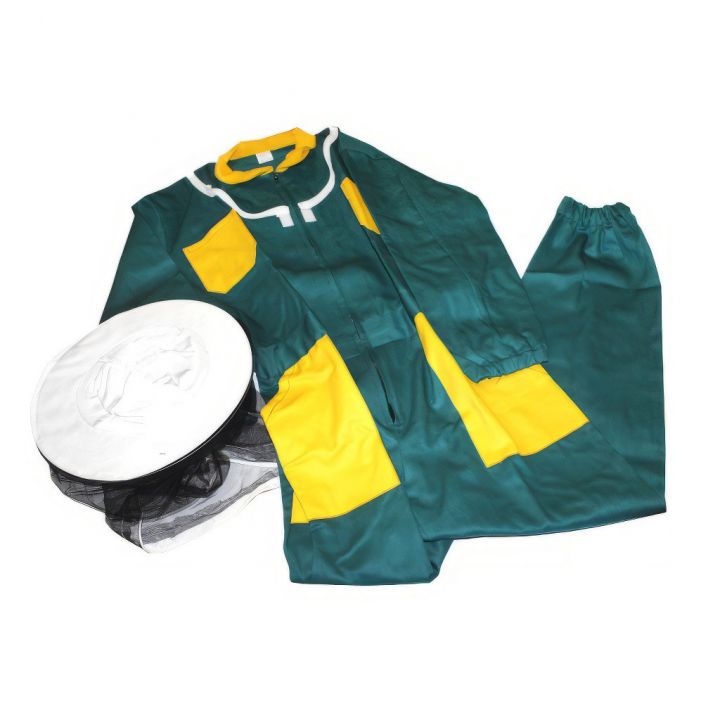 Kombinéza včelařská, zel. - CZ vel.: 52-60
