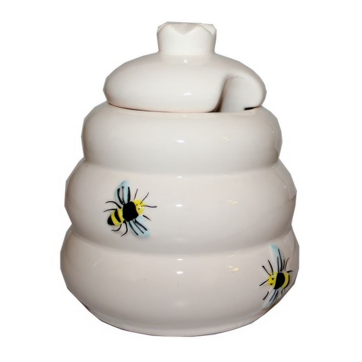 Keramická dóza na med