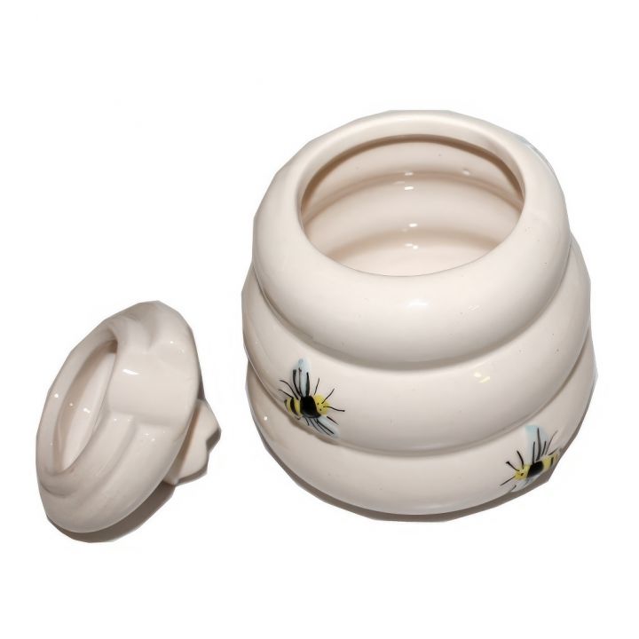 Keramická dóza na med