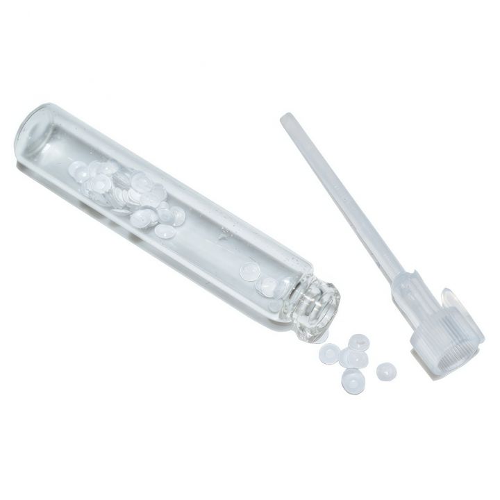 Opalitové značky - bez čísel - 60ks - různé barvy