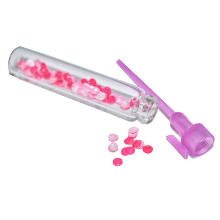 Opalitové značky - bez čísel - 60ks - různé barvy