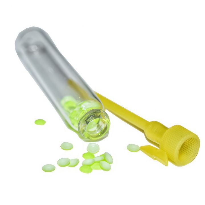 Opalitové značky - bez čísel - 60ks - různé barvy