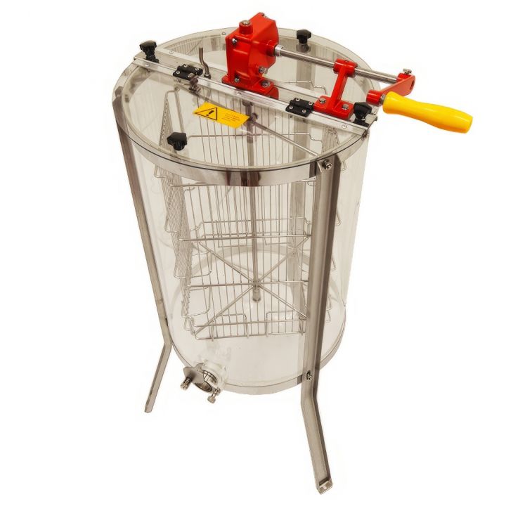 plexiglass-4-ramkovy-01.jpg Medomet Mellarius ProLine transparentní 4.r. ruční s velkou klikou P45