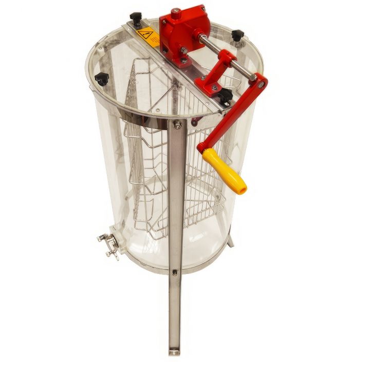 Medomet Mellarius ProLine transparentní 3.r. ruční s velkou klikou P40