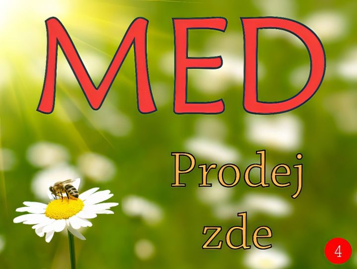 Cedule / tabule - prodej medu