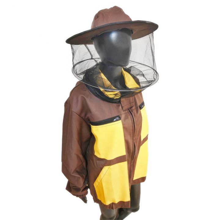 Bunda včelařská hnědá, vel.: S-XXXL - CZ