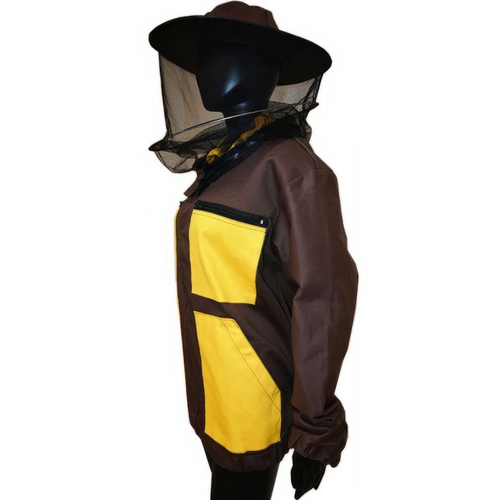 Bunda včelařská hnědá, vel.: S-XXXL - CZ