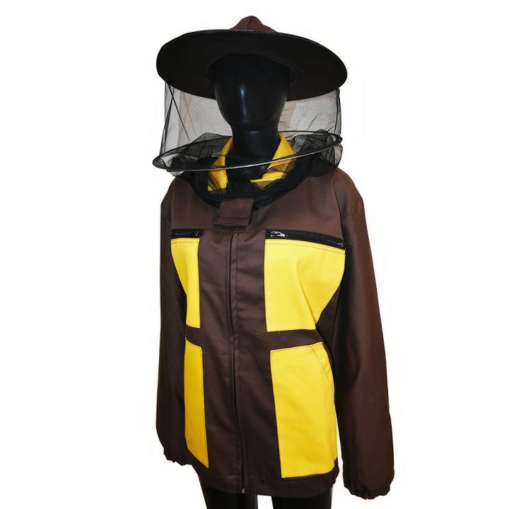 Bunda včelařská hnědá, vel.: S-XXXL - CZ