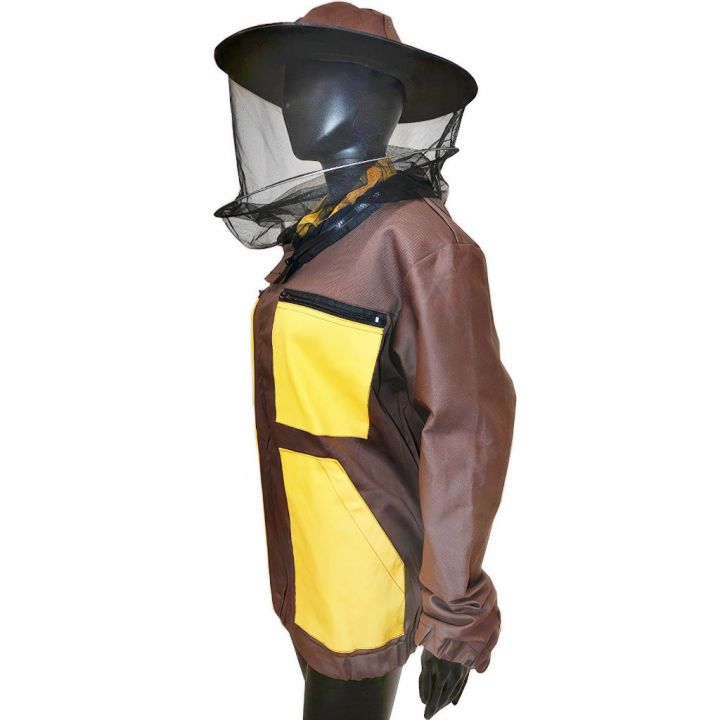 Bunda včelařská hnědá, vel.: S-XXXL - CZ