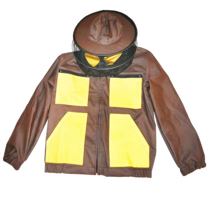 Bunda včelařská hnědá, vel.: S-XXXL - CZ