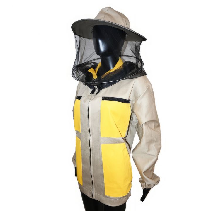 Bunda včelařská béžová, vel.: S-XXXL - CZ