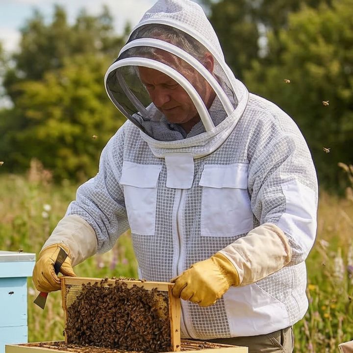 Profi bunda včelařská s kuklou vel: S-XXL