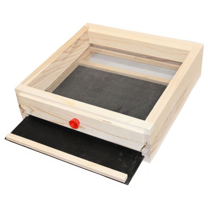 Celozasíťované varroa dno - nerez - celodřevěný úl