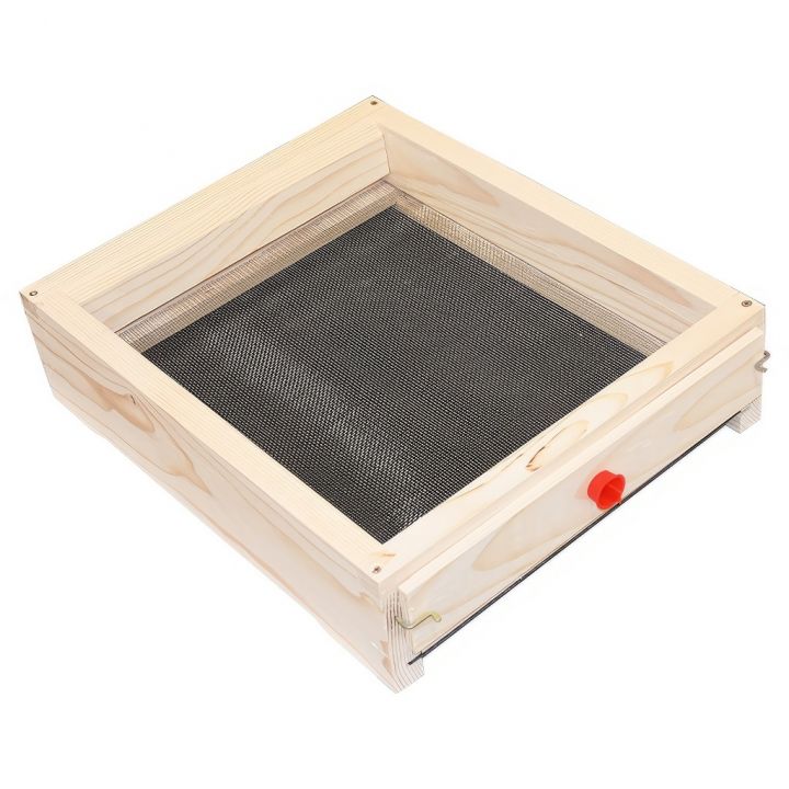 Celozasíťované varroa dno - nerez - Langstroth - 10 r.