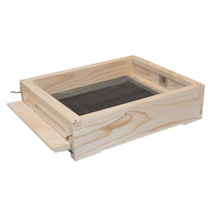 Celozasíťované varroa dno - nerez - Langstroth - 10 r.