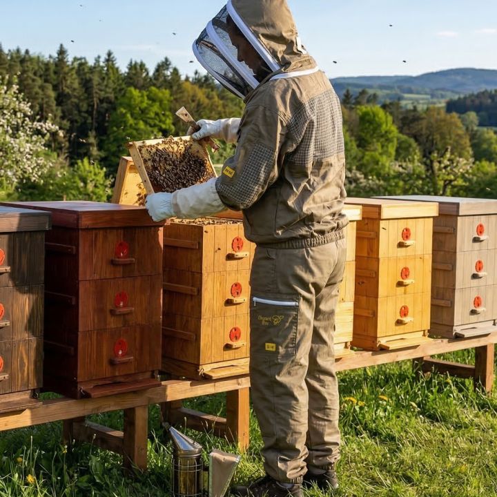 Včelařská bunda s částečnou ventilací Elegant Bee vel.: S-XXXXL