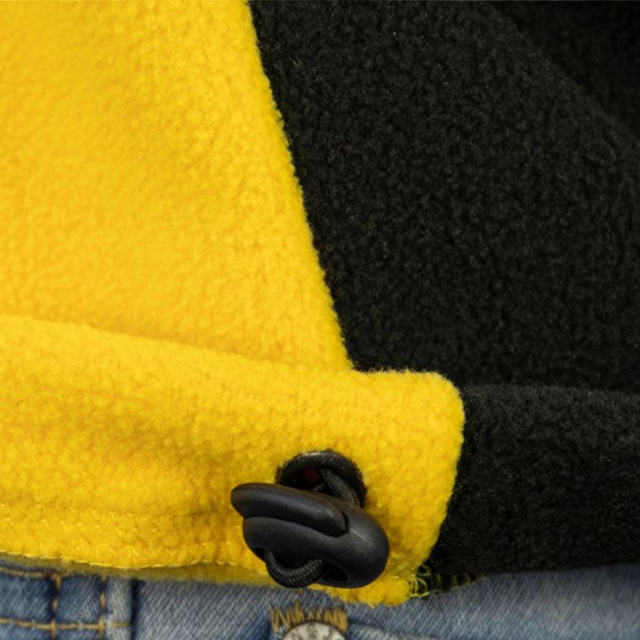 81865-81869d.jpg_1 Fleecová bunda ApiSina s logem plástvě, žlutá