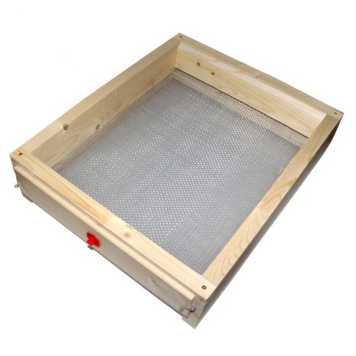 Celozasíťované varroa dno - Langstroth - 10 r.