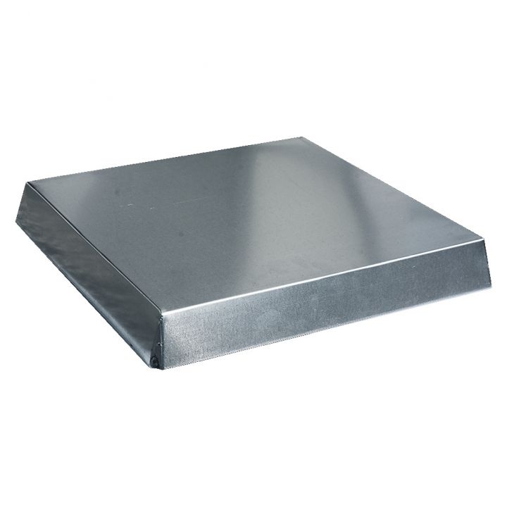 Plechové víko na úl 3 cm - 535x535x60 - kónické