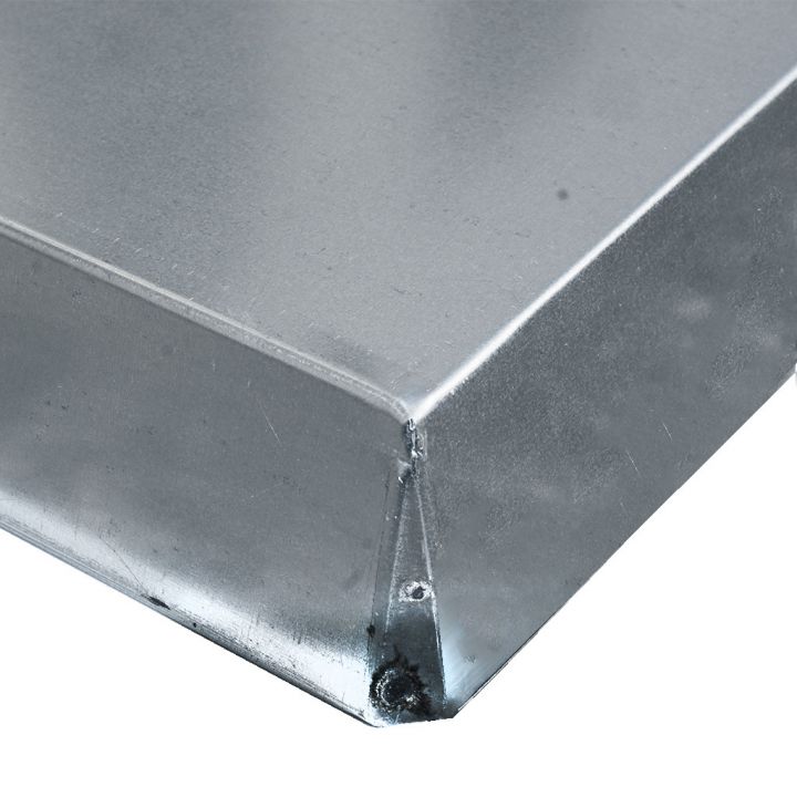 Plechové víko na úl 3 cm - 535x535x60 - kónické