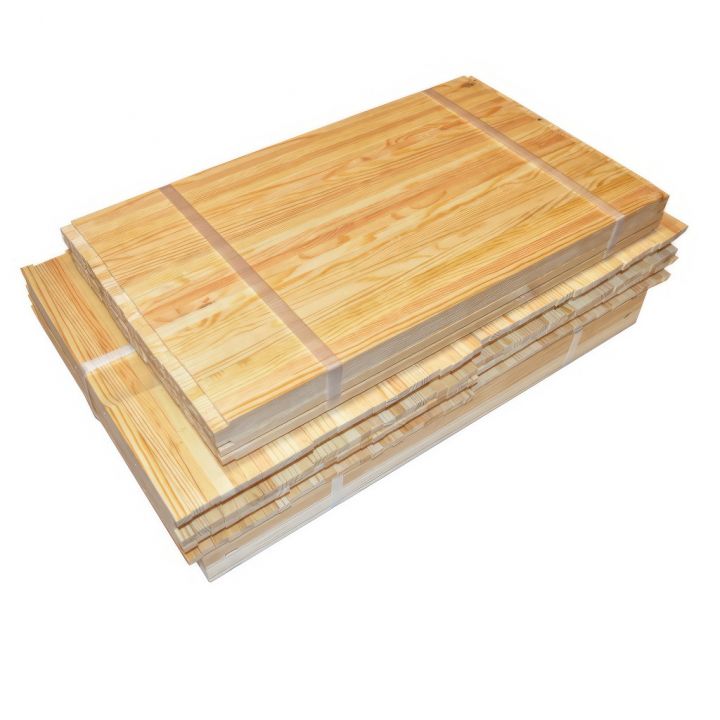 Přířezy Langstroth 1/2 - 137 - Hoffman, předvrtaný, s drážkou - 50 ks