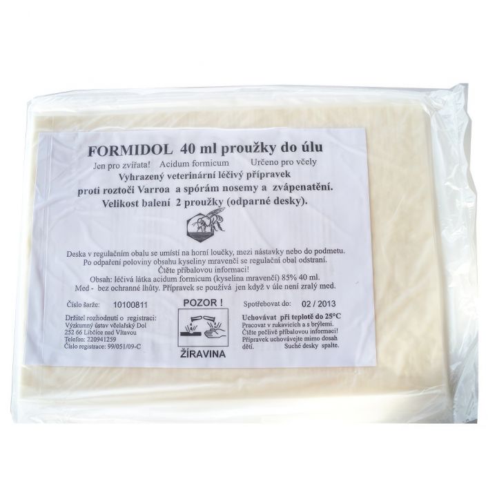 Kyselina mravenčí - Formidol 41 g - 1 kus - 2 desky