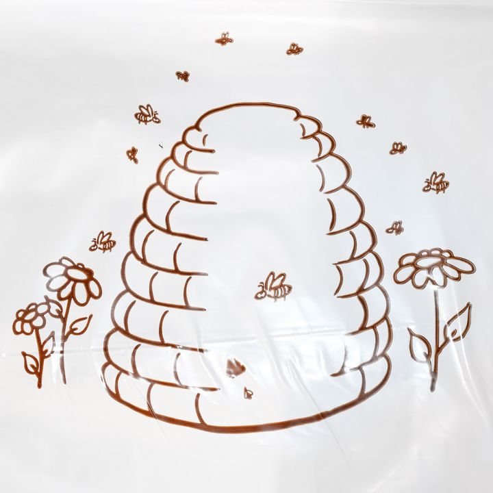 Igelitové tašky s úlem 25×35 cm - 50 ks