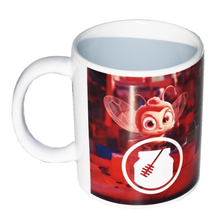 Hrneček s dětským motivem dětí u medu