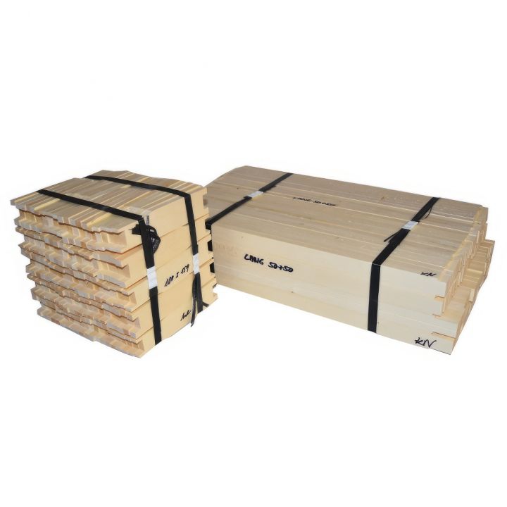 Lipové přířezy na rámky – Langstroth 159 – Hoffman - 50 ks