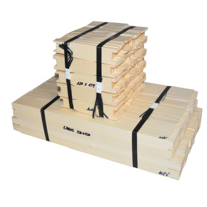 Lipové přířezy na rámky – Langstroth 159 – Hoffman - 50 ks