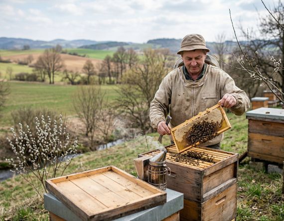 Pečlivost při jarních úpravách včelstev se vyplácí