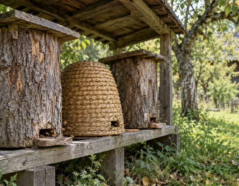 Historie včelařství: od klátových úlů k až výrobě mezistěn