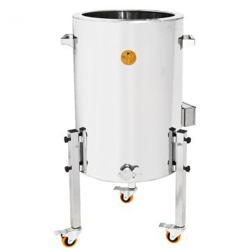 Stáčecí dekrystalizační nádoba s ohřevem Mellarius MaxiLine 230 V - 185 litrů / 260 kg