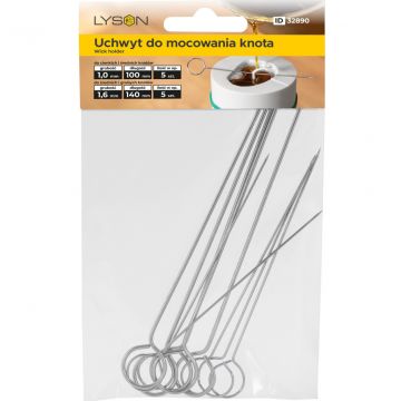 Držák na uchycení knotu - 10 ks