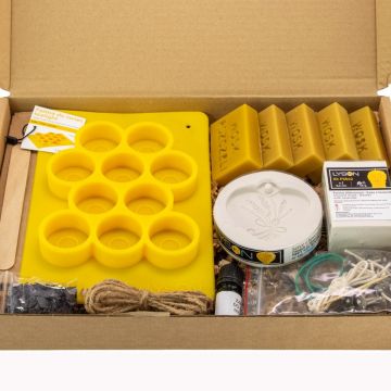 Kreativní sada na výrobu svíček – Levandulová