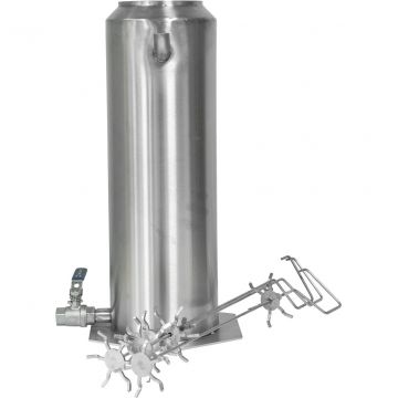 Sada držáků (3 ks) s nádobou pro výrobu svíček