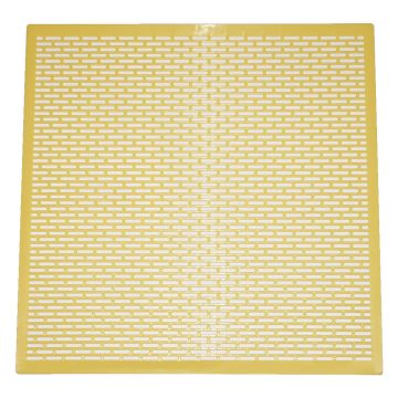 Mateří mřížka - střídavá - litý plast - 435x435 mm