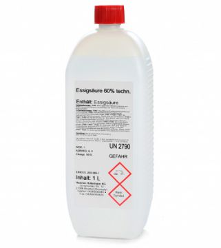 Kyselina octová 60% 1000 ml