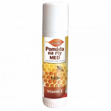 MED Q10 - medová pomáda na rty + vit. E - 17 ml BC