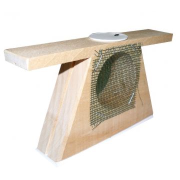 Přidávací klícka na matky - dřevěná - 13x7 cm