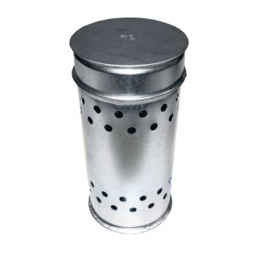 Lampa na vysiřování pro sirné knoty - pozink 20,5 cm