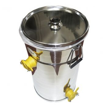 Stáčecí a čeřící nádoba 50 kg - pl. kohout