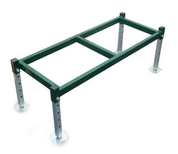 Podstavec pod 2 úly BE-EQ® kovový zelený
