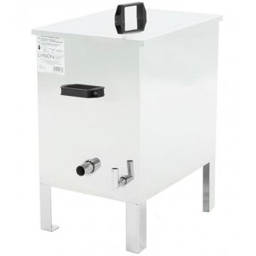 Vařák na vosk Lysoň s plyn. vařičem - ner. - menší