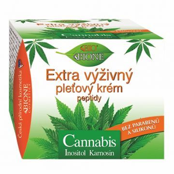 Extra výživný pleťový krém CANNABIS 51 ml