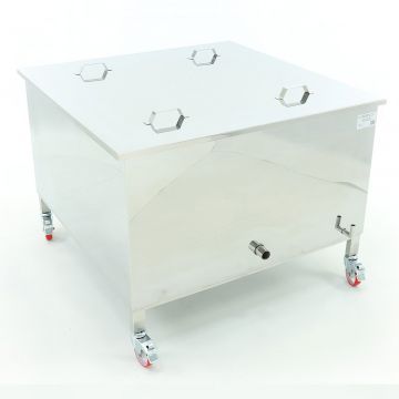 Vařák na vosk s plyn vařičem - nerez - Max - AKCE