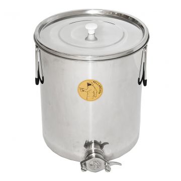 Stáčecí nádoba Mellarius MiniLine 35 kg - nerez kohout