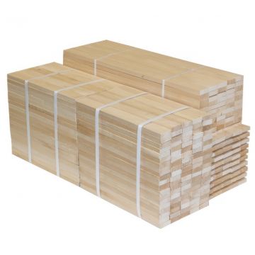 Přířezy na rámky 39x24 - lipa, 50 kusů - II JAKOST