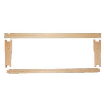 Přířezy Langstroth 1/2 - 137 - Hoffman, předvrtaný, s drážkou - 50 ks